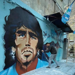Murales Maradona RaffoArt