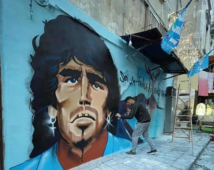 Murales Maradona RaffoArt