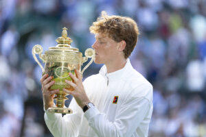 The prince and princess of wales attend wimbledon 2025