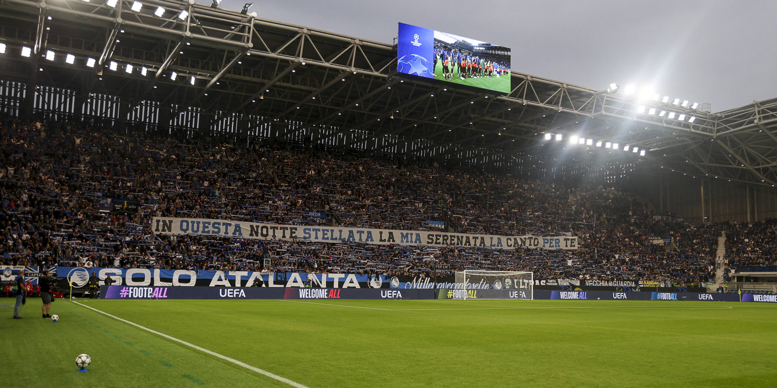 Calcio uefa champions league atalanta bc vs club brugge kv