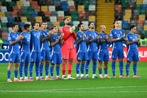 Soccer, european qualifier fifa world cup 2026 match , italy israel
